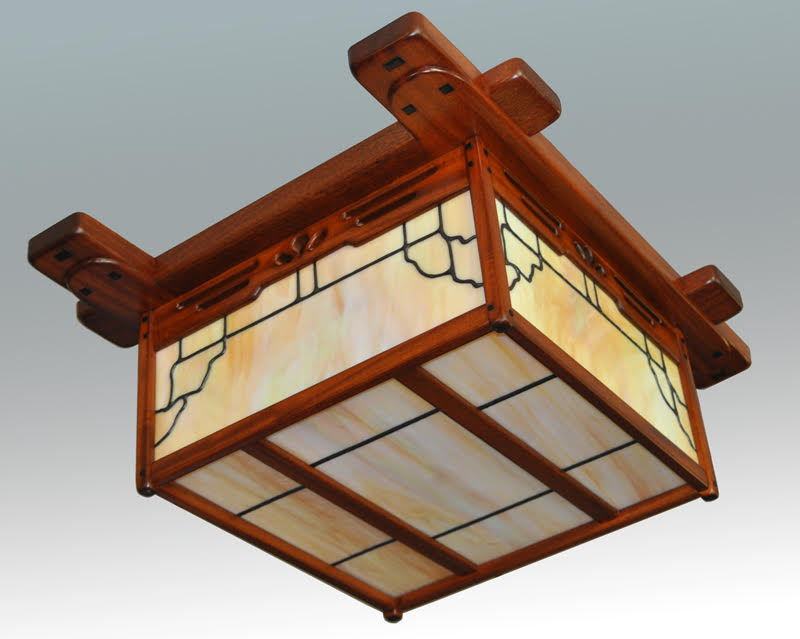 Craftsman Style Ceiling Lights Mission Style Lighting Craftsman
